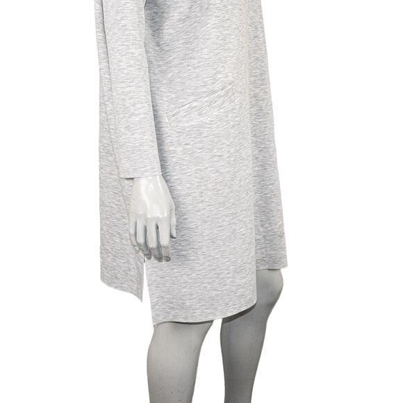HATCH Maternity Jones Knit Dress Turtleneck Heather Gray One Size - Picture 8 of 13